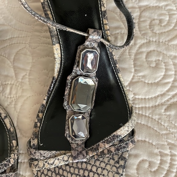 Franco Sarto high heeled embellished sandal, size 8 1/2 - Picture 8 of 8
